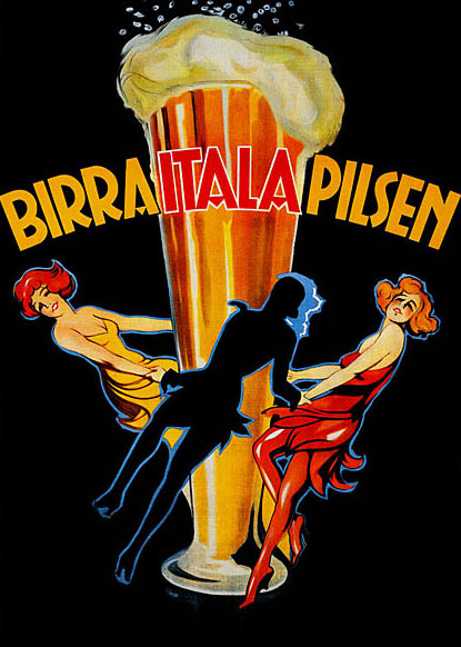 Birra-Itala-Pilsen-Framed-Art-L11582921